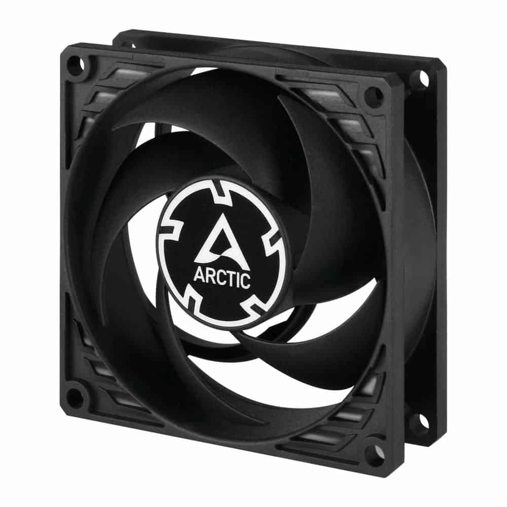 Arctic P8 Black 80mm Pressure Optimised PWM Fan